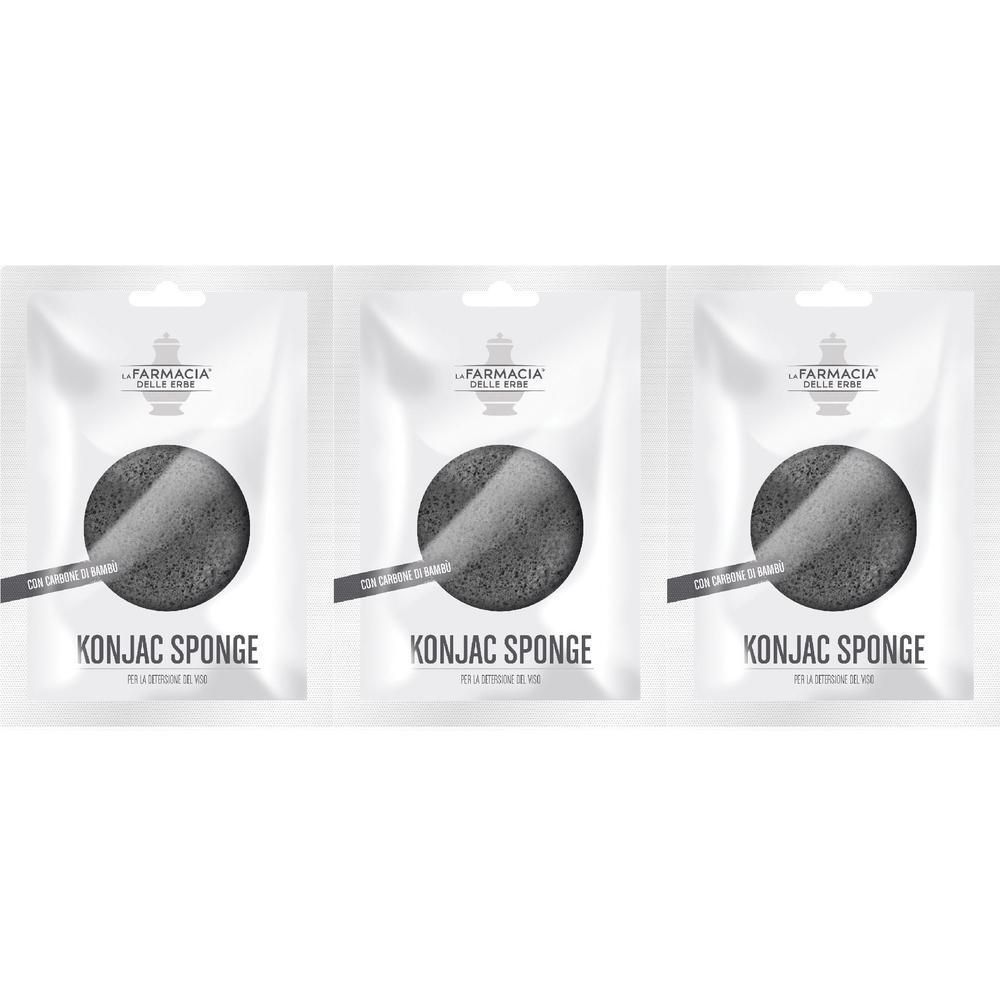 Fde Konjac Sponge Carbone Bambu' 1 Pezzo