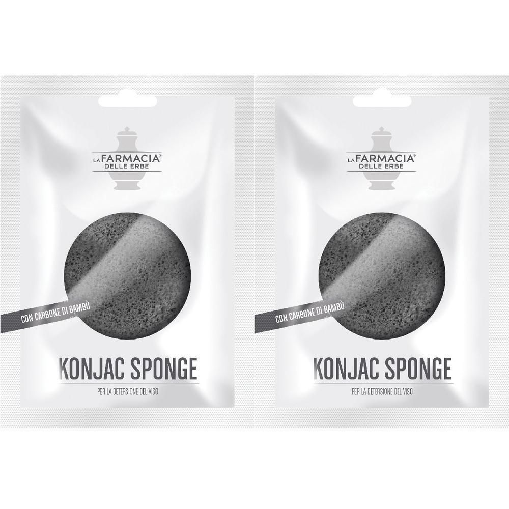 Fde Konjac Sponge Carbone Bambu' 1 Pezzo