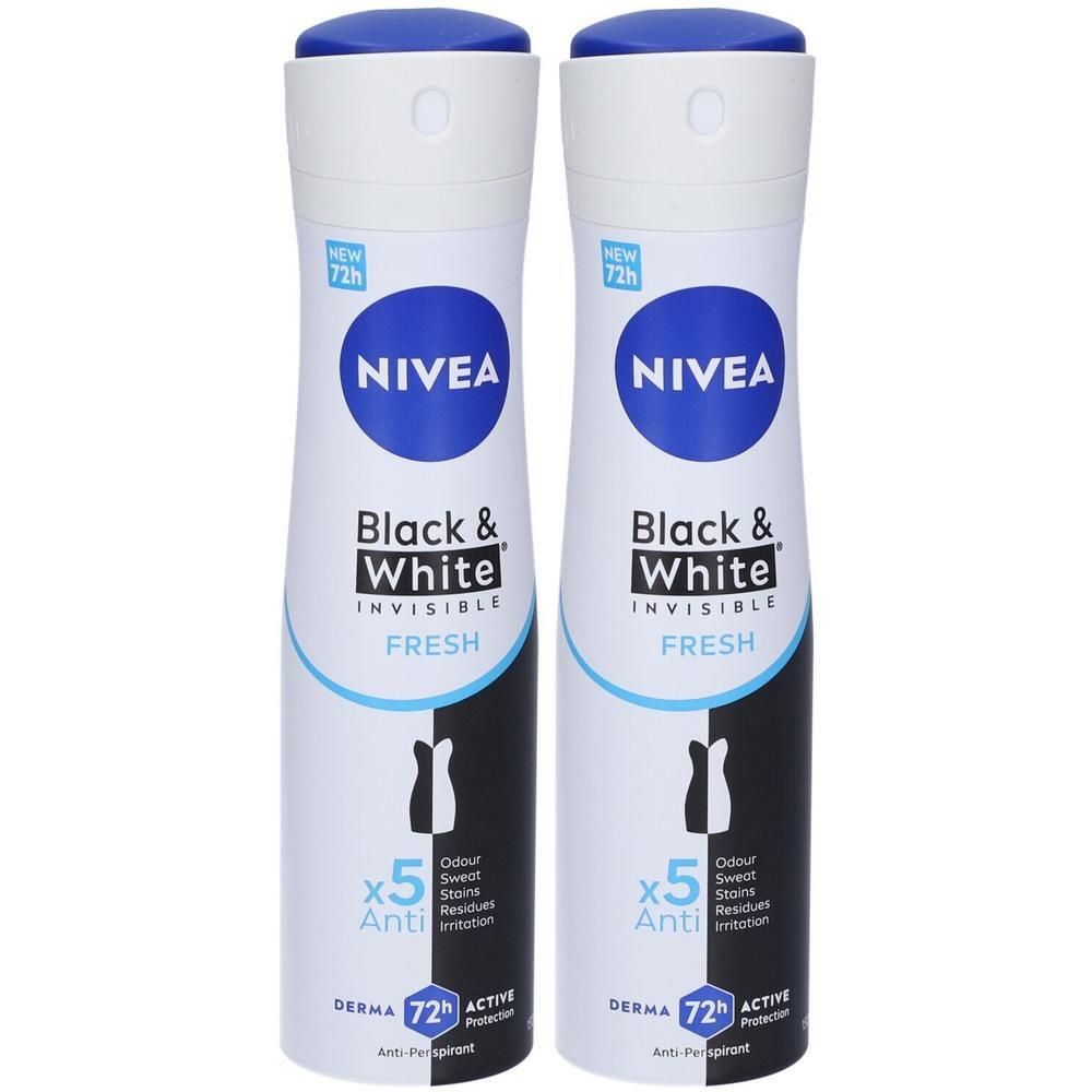 Nivea Black & White Invisible Fresh Deodorante Spray