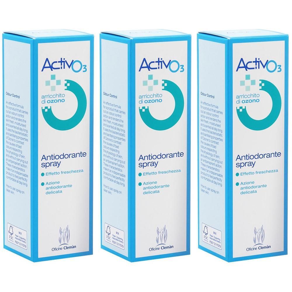 Activo3 Antiodorante Spray
