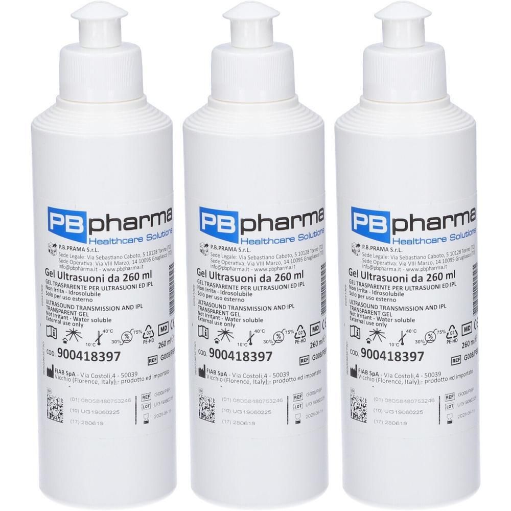 Gel Ultrasuoni Capienza