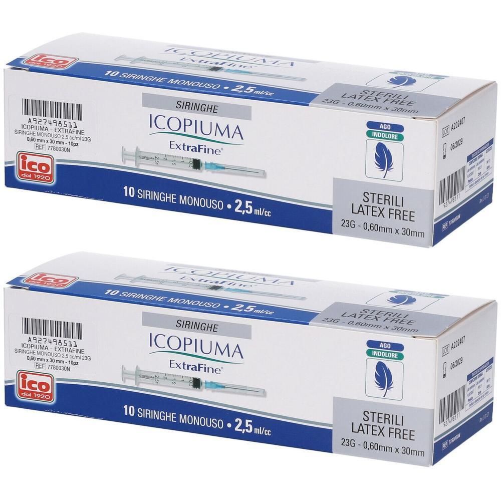 Extrafine® Ago Indolore 2,5 ml 23G