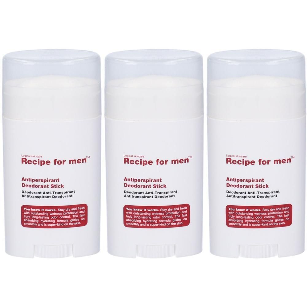 Recipe For Men Deodorante Stick Antiperspirante