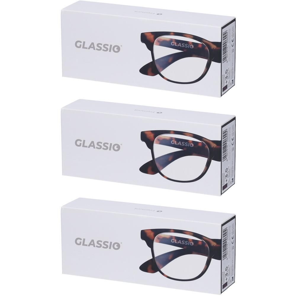 Occhiali da Lettura Glassio Fremont Colore Tortoise Gradazione +3,5