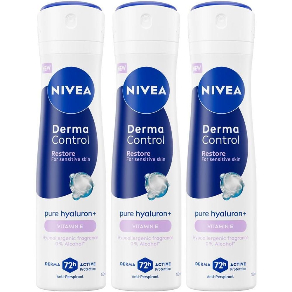 Nivea Derma Control Restore Deodorante Spray 72h