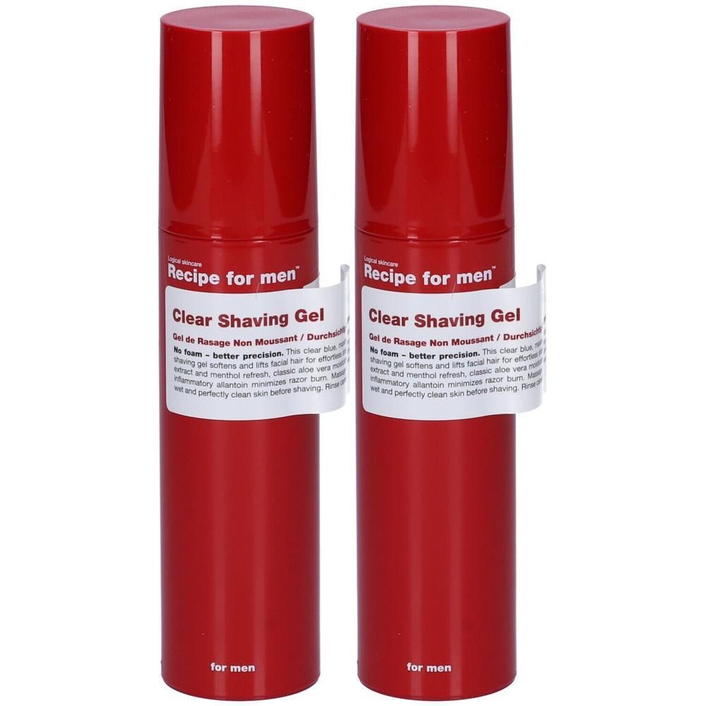 Recipe For Men Clear Gel Rasatura