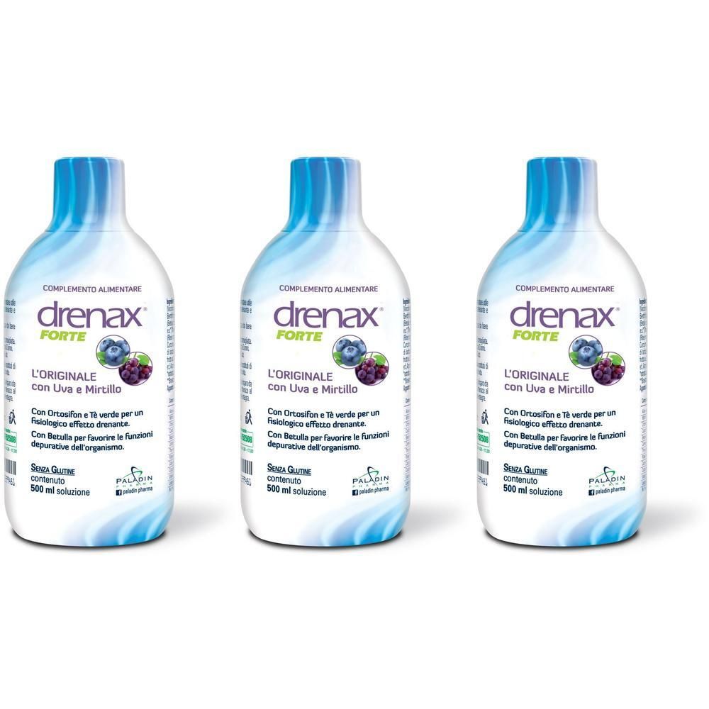 Drenax Forte L'Originale Con Uva E Mirtillo 500 Ml