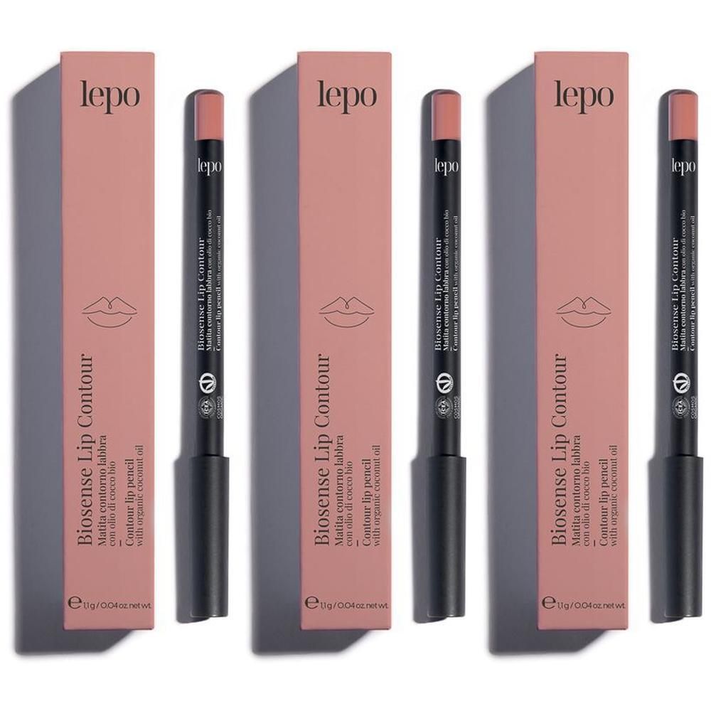 LEPO Biosense Lip Contour Matita contorno labbra Tonalità 58 ROSA NATURALE