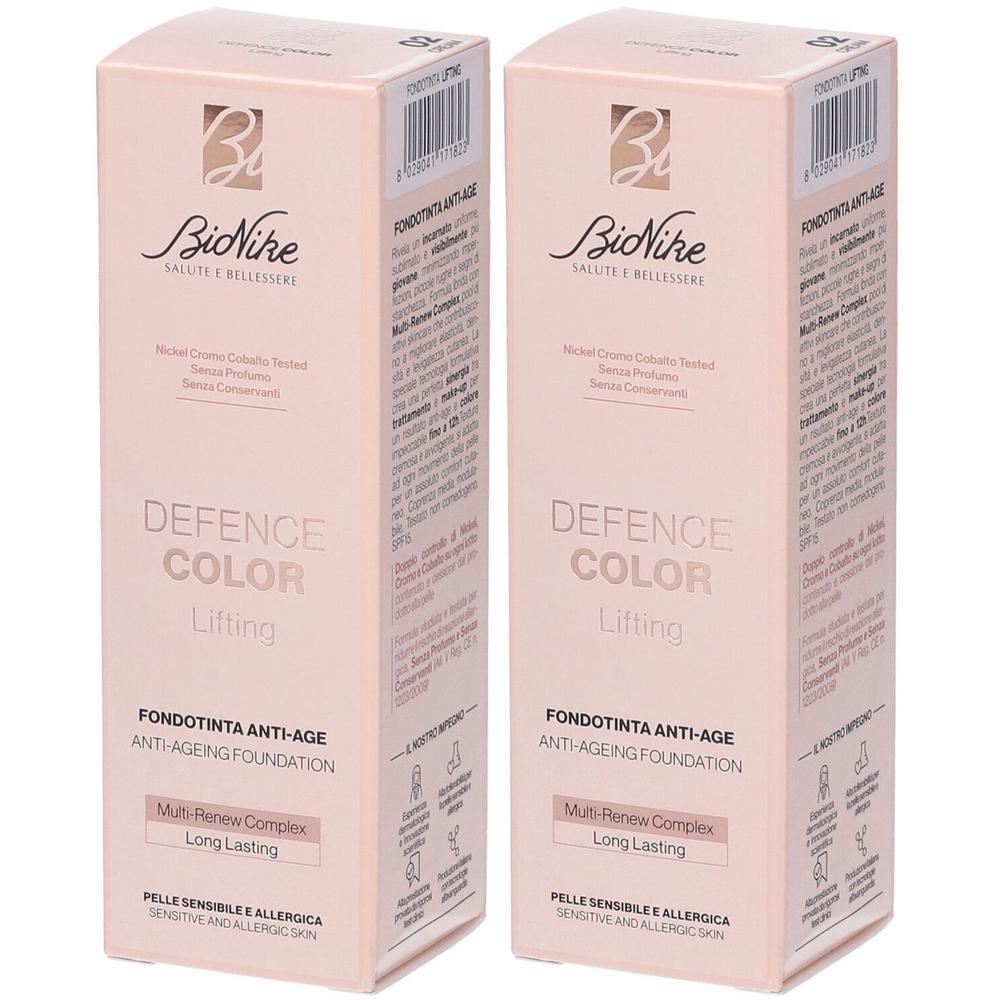 Bionike Defence Color Lifting Fondotinta Anti Age 02 Cream