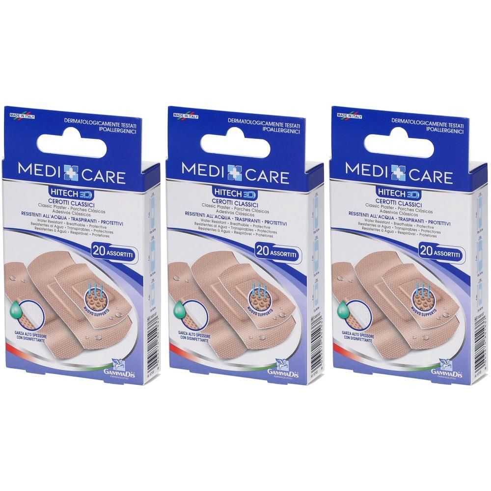 Medicare Hitech 3D Cerotti Classici Assortiti