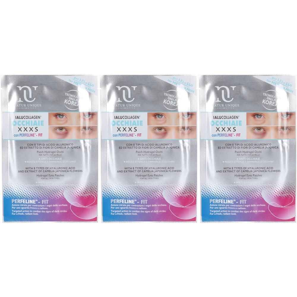 Natur Unique Ialucollagen Occhiaie Xxxs Patch Hydrogel