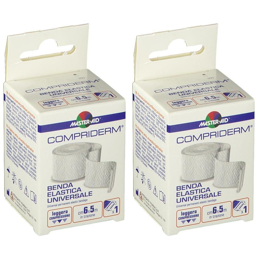 MasterAid® Compriderm® Benda Elastica 6 cm x 5 m