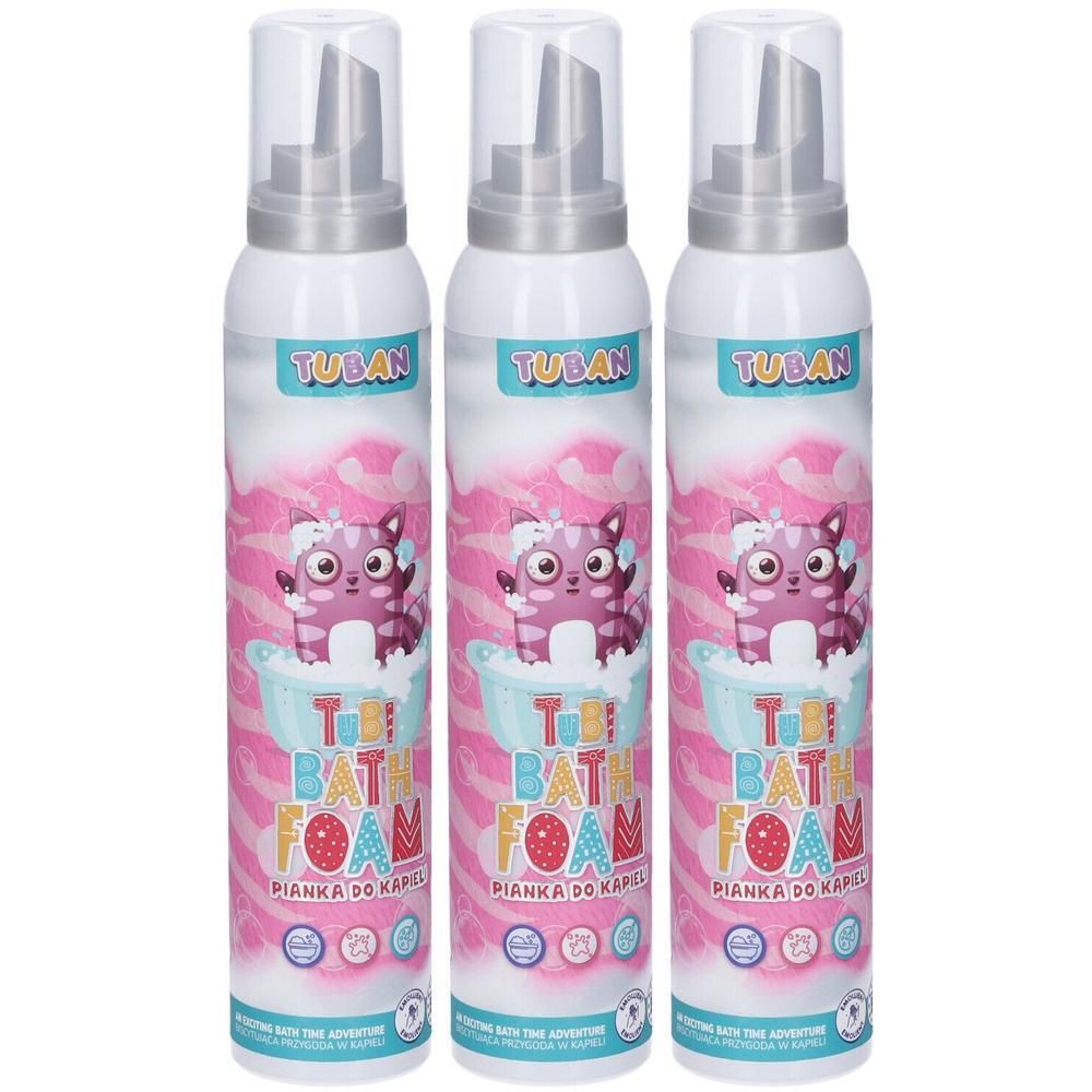 Tuban Tobi Bath Foam Rosa Schiuma da Bagno Corpo e Capelli