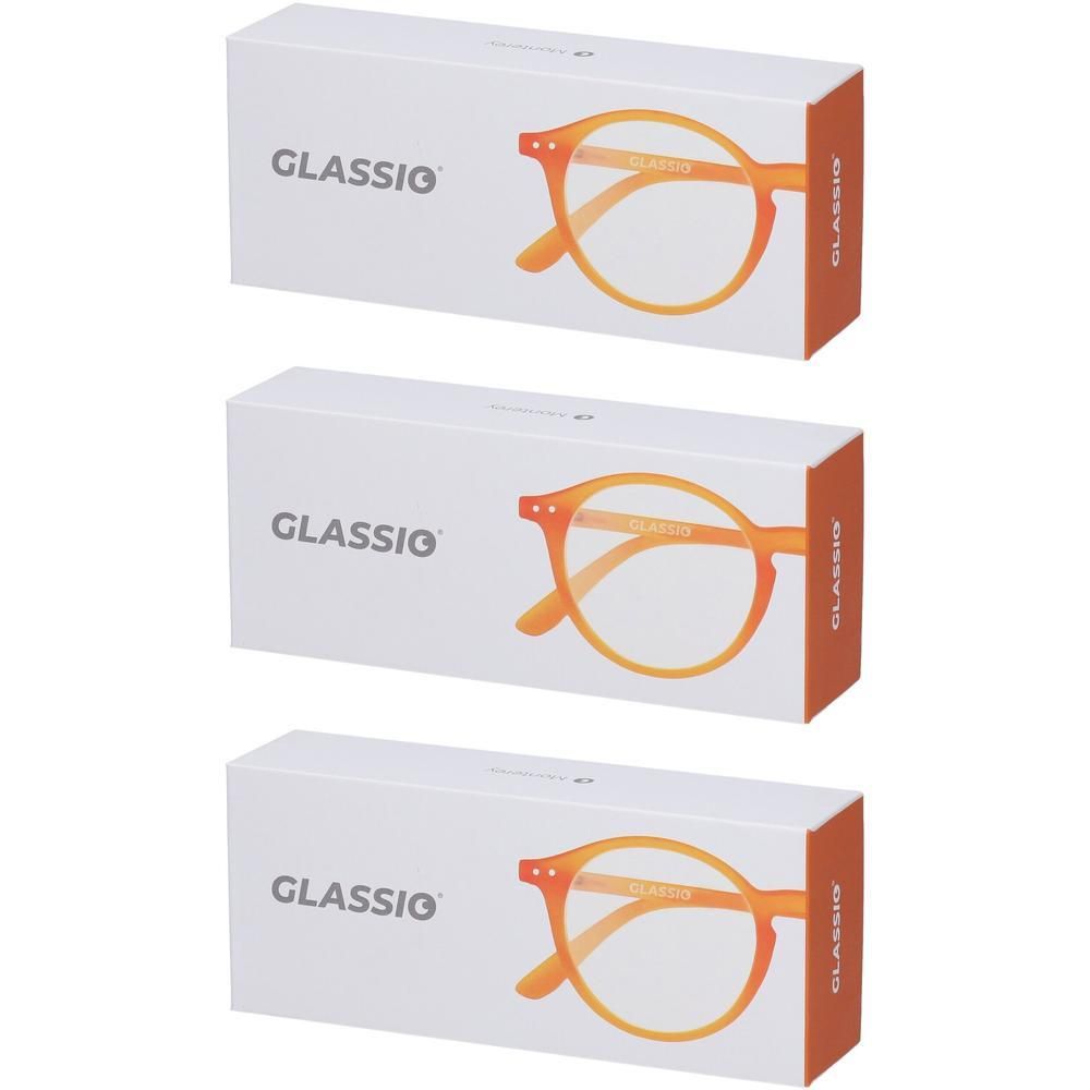 Occhiali da Lettura Glassio Monterey Colore Arancione Gradazione +1,0