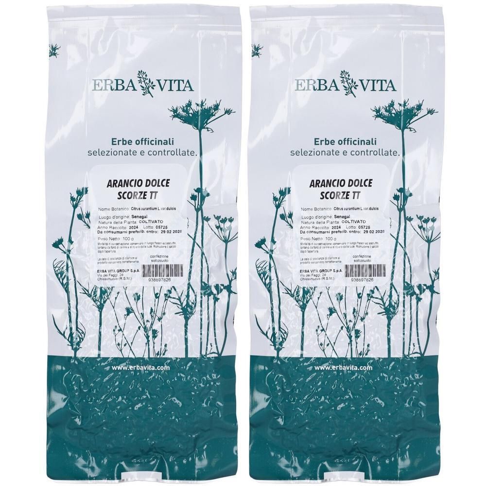 Erba Vita Arancio Dolce Scorze Taglio Tisana
