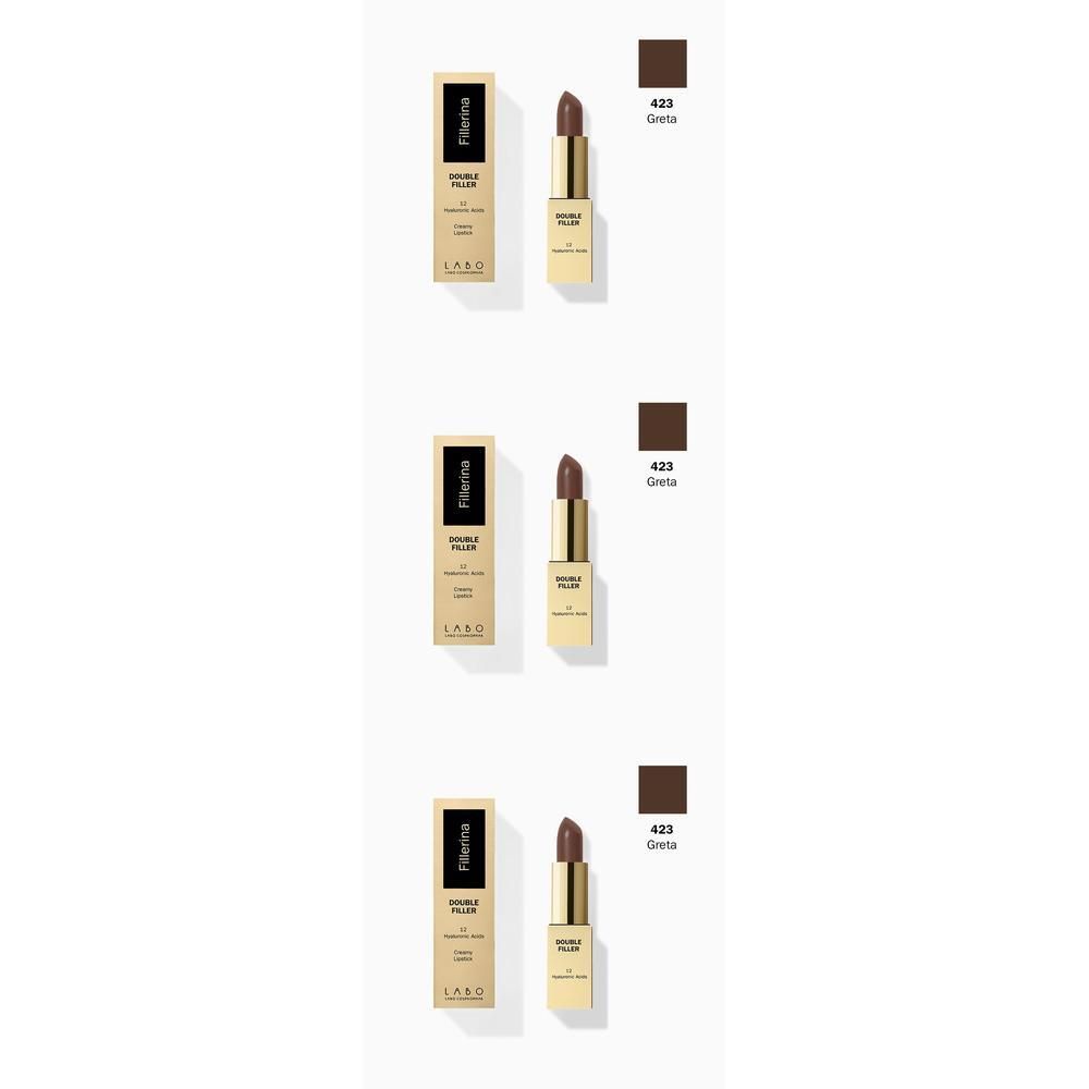 Labo Fillerina Double Filler 12 Hyaluronic Acids Creamy Rossetto Colore 423 Greta