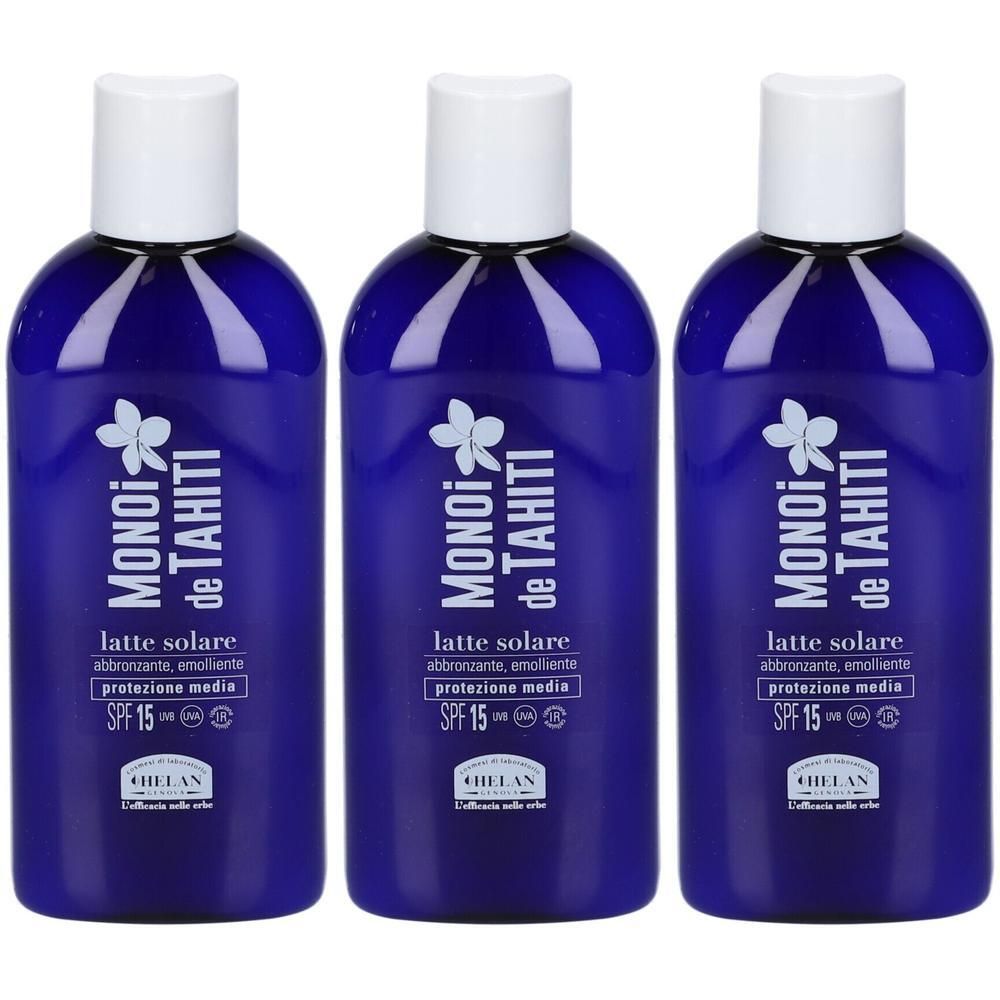Helan Monoi De Tahiti Latte Solare SPF 15