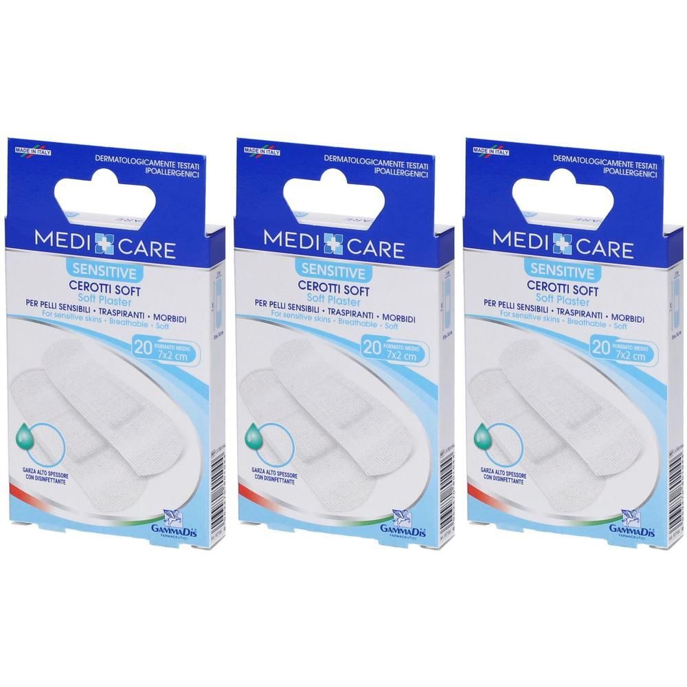 Medicare Sensitive Cerotti Soft Misura Media 7x2cm
