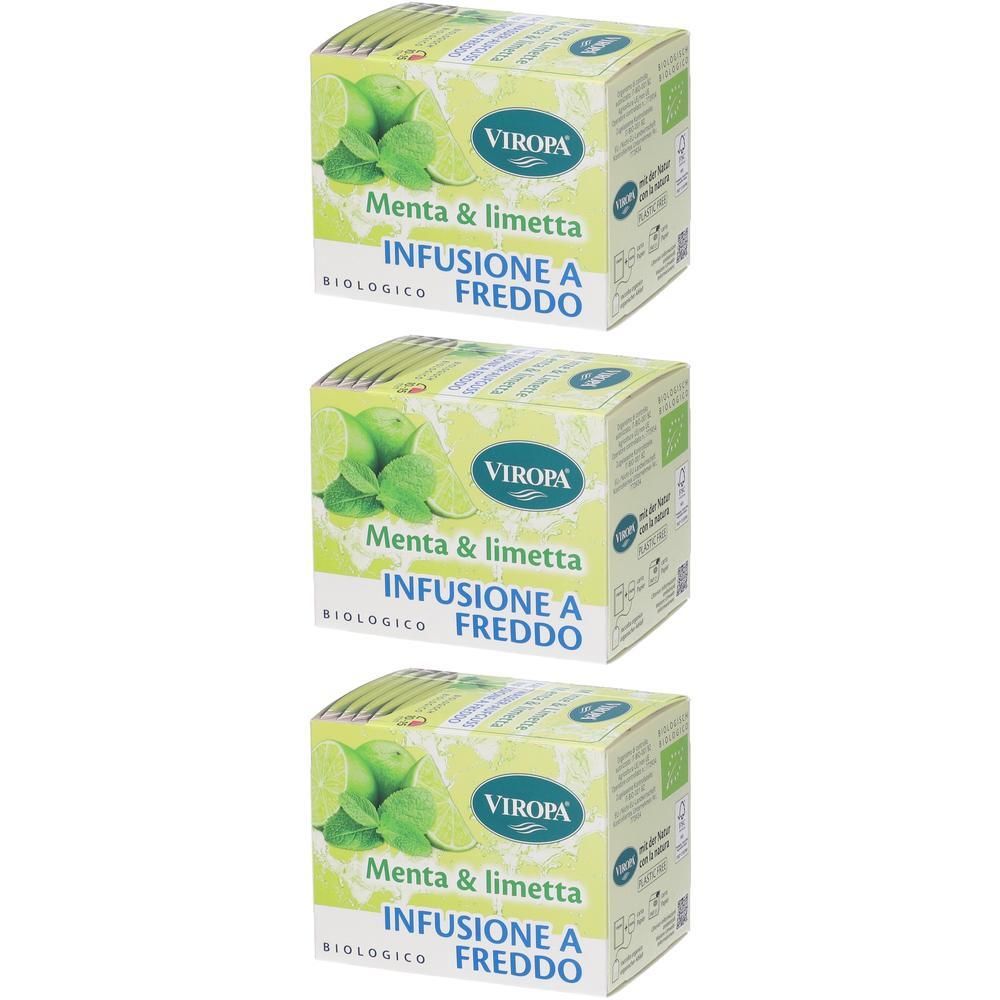 Viropa Infuso Menta E Limetta Bio Filtri
