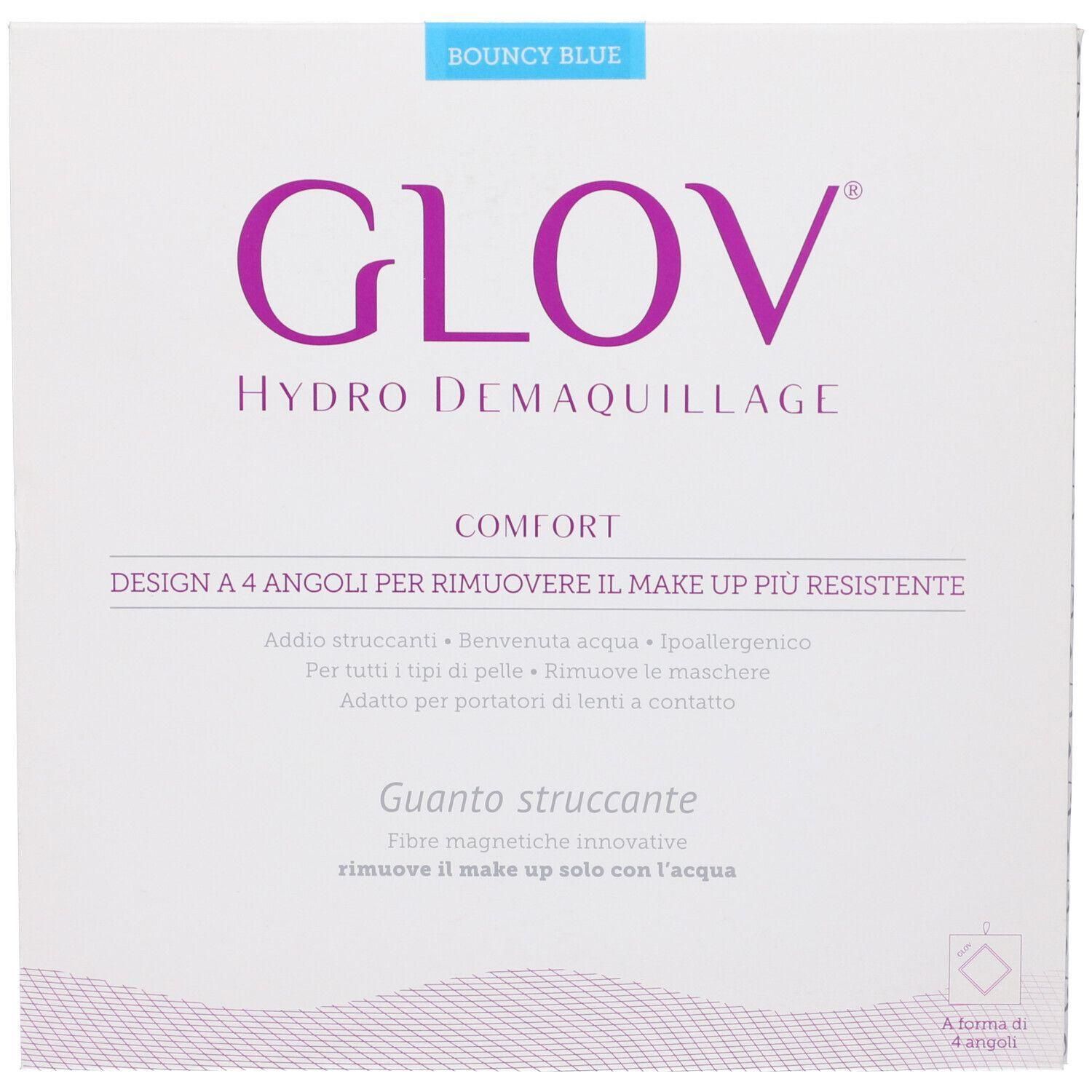 Glov Guanto Struccante Colore Bouncy Blue
