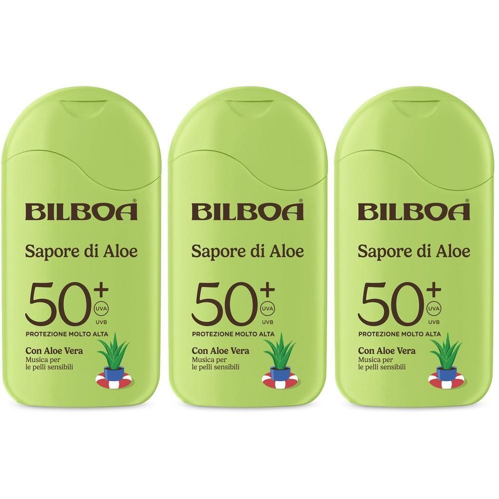 Bilboa Sapore di Aloe Latte Solare SPF 50+ con aloe vera