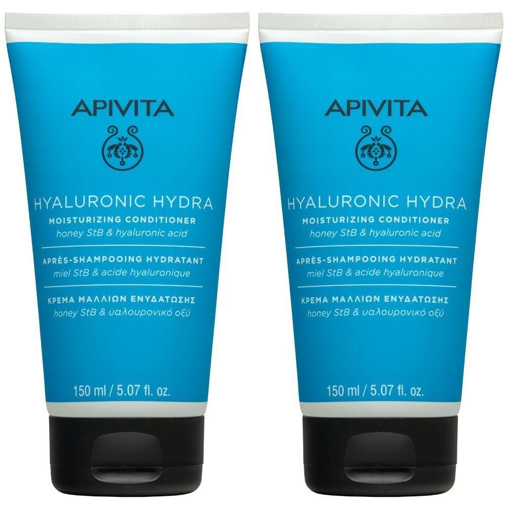 Apivita Hyaluronic Hydra Balsamo Districante Anti‑Crespo con Acido Ialuronico, capelli secchi