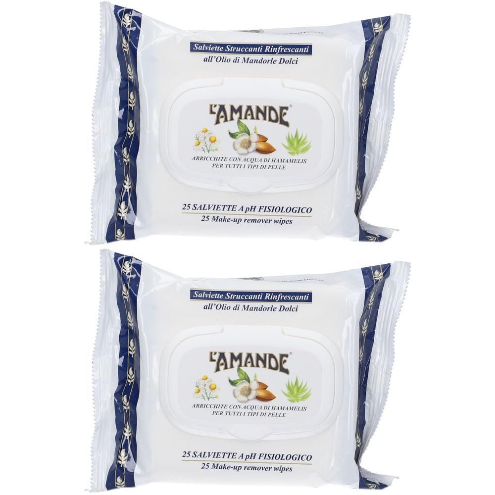 L'AMANDE® Salviette Struccanti all’Olio di Mandorle Dolci