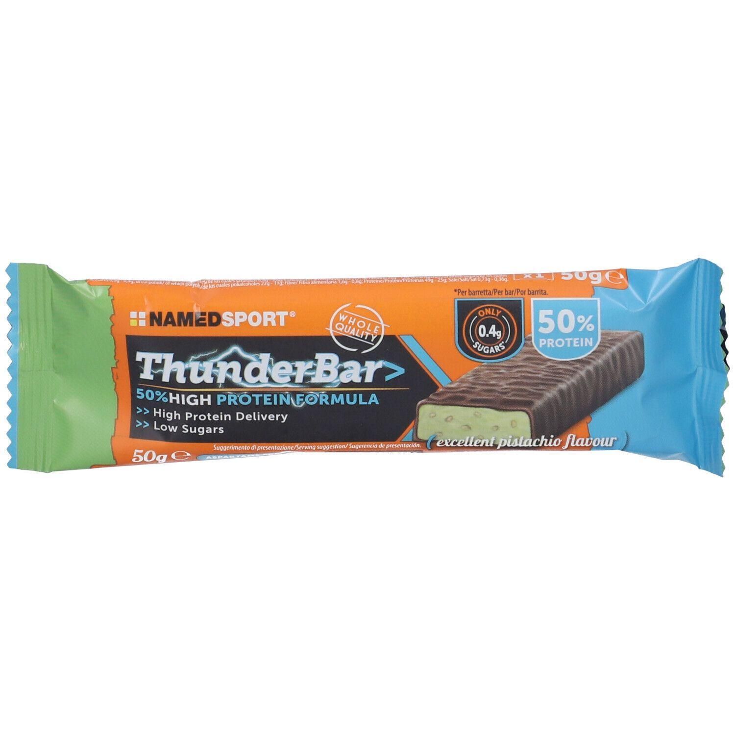 Namedsports Thunderbar Barretta Proteica Gusto Pistacchio