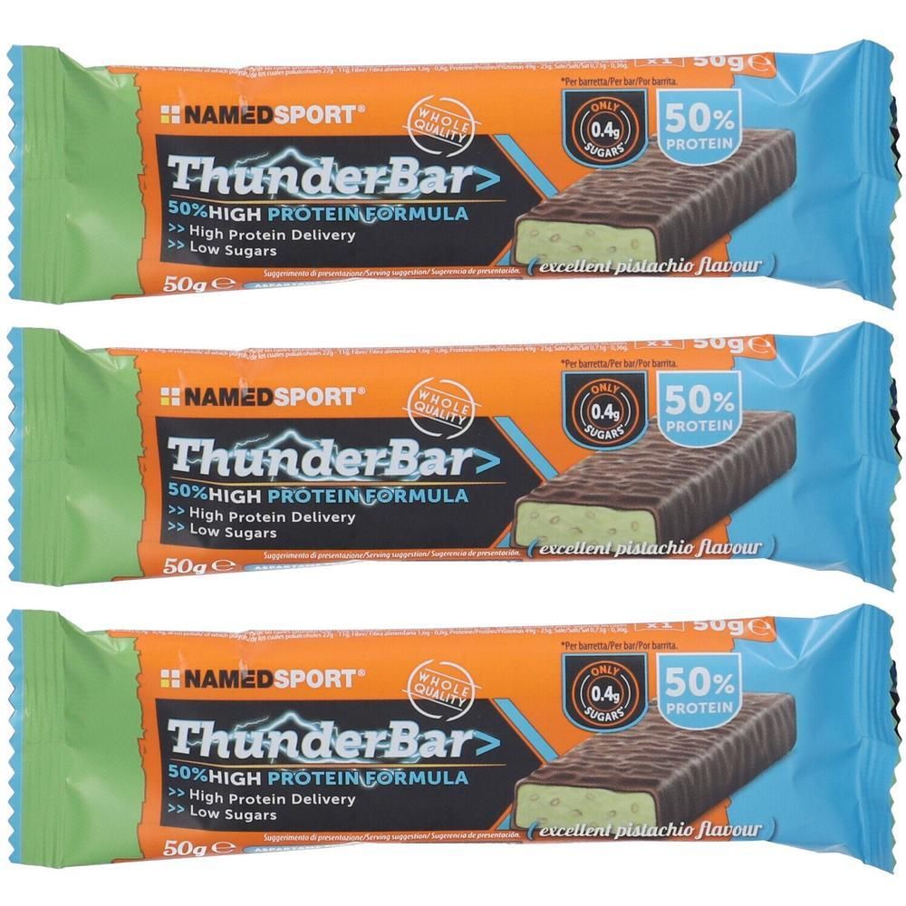 Namedsports Thunderbar Barretta Proteica Gusto Pistacchio