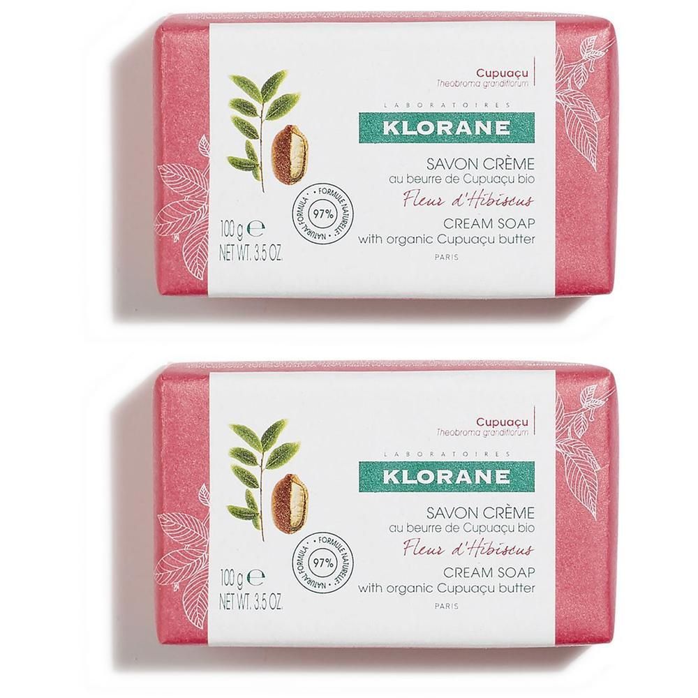 Klorane Crema Sapone Fiore d'Ibisco 100g - Tutti i tipi di pelle