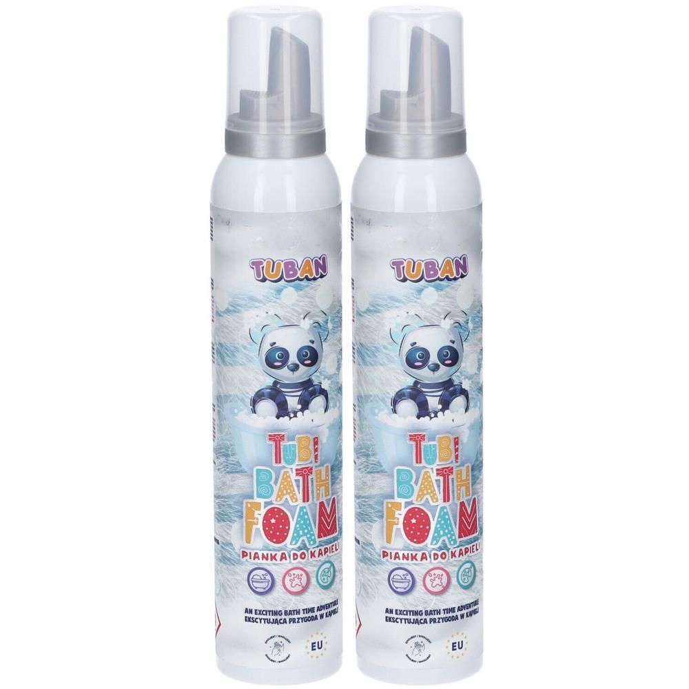 Tuban Tobi Bath Foam Bianco Schiuma da Bagno Corpo e Capelli