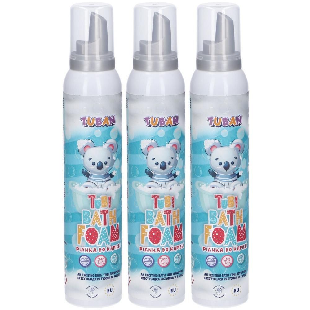 Tuban Tobi Bath Foam Blu Schiuma da Bagno Corpo e Capelli