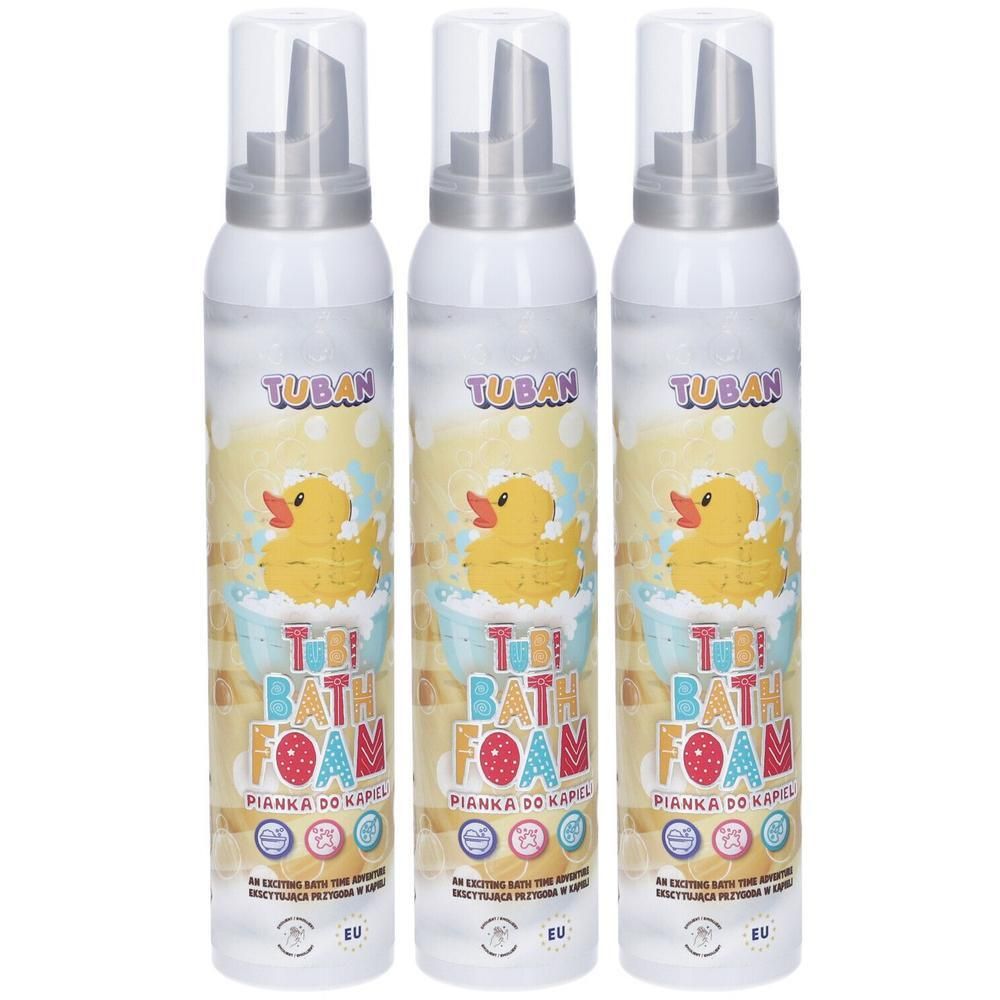 Tuban Tobi Bath Foam Giallo Schiuma da Bagno Corpo e Capelli