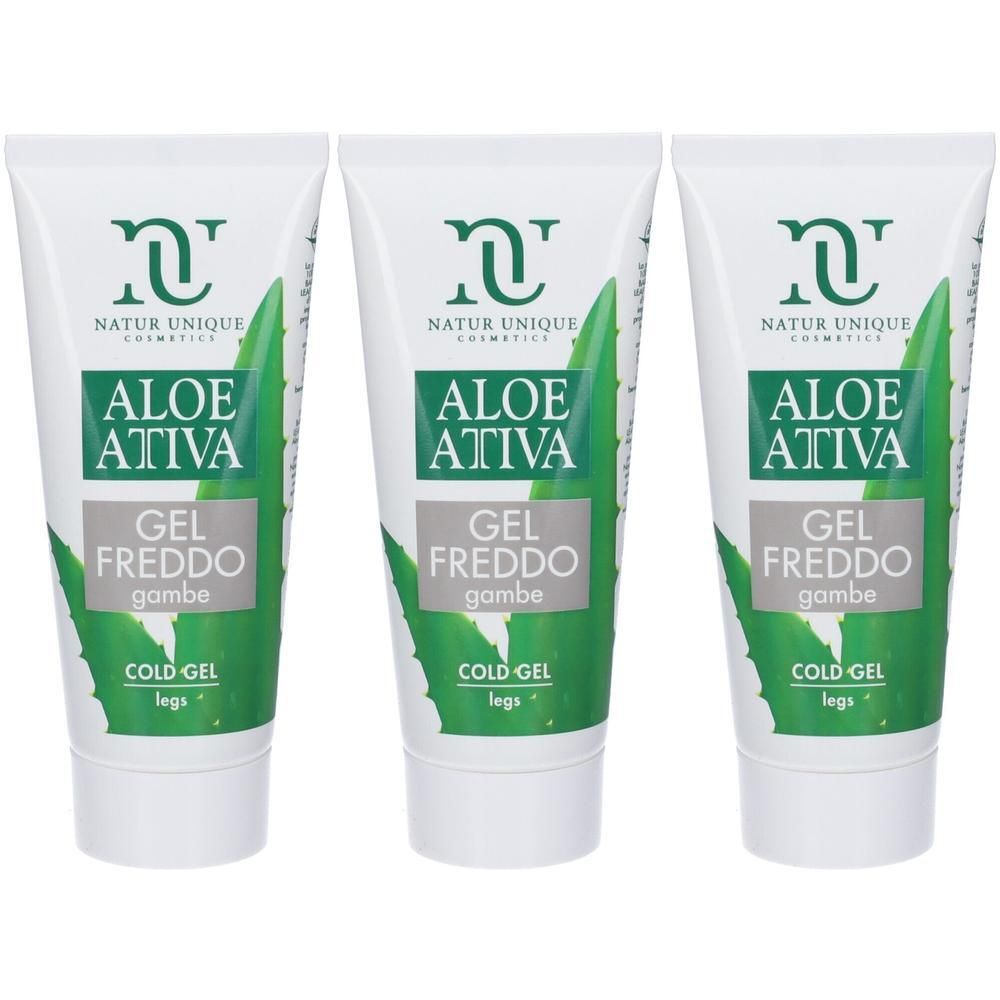 Nature Unique Cosmetics Aloe Attiva Gel Freddo Gambe