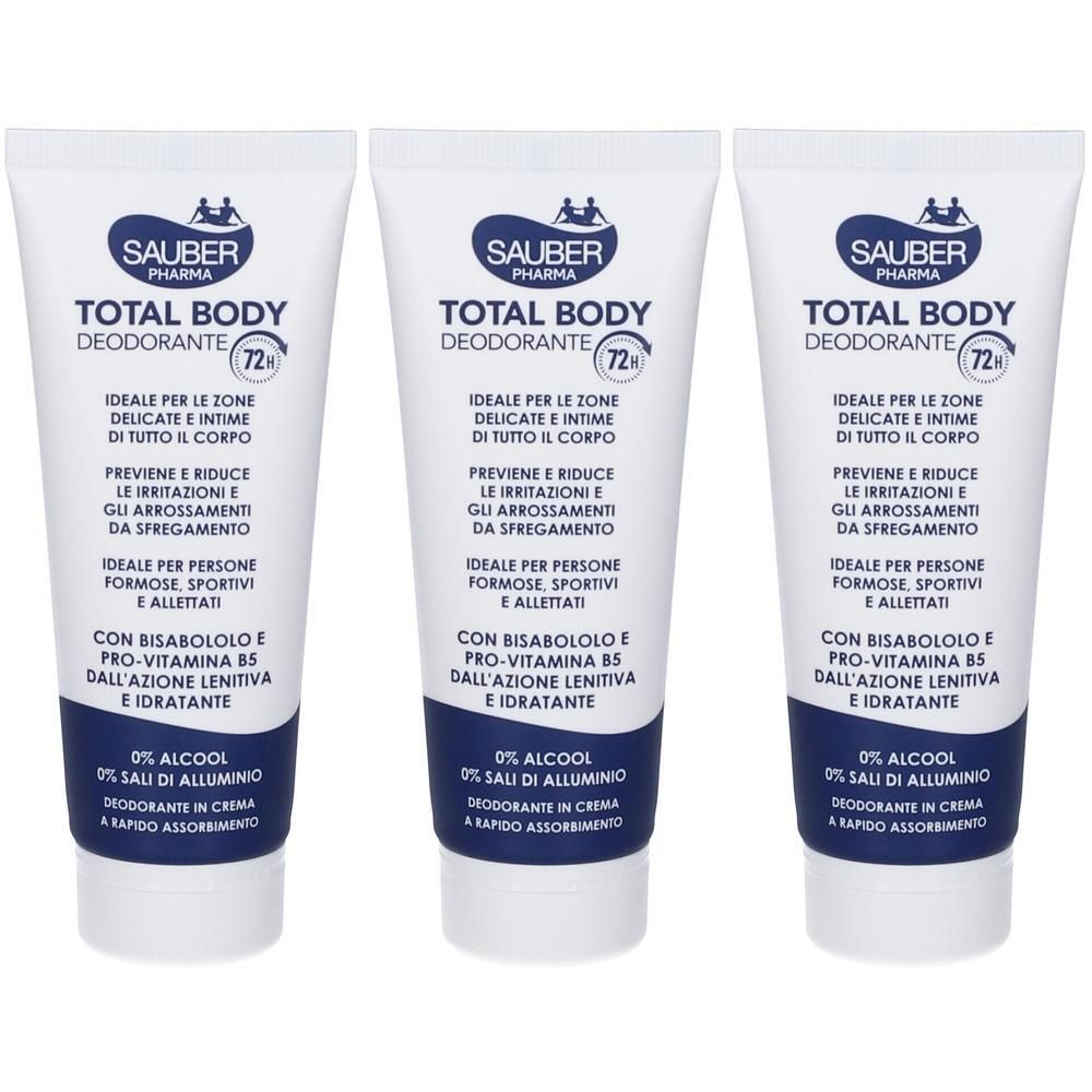 Sauber Deo Total Body Deodorante in Crema