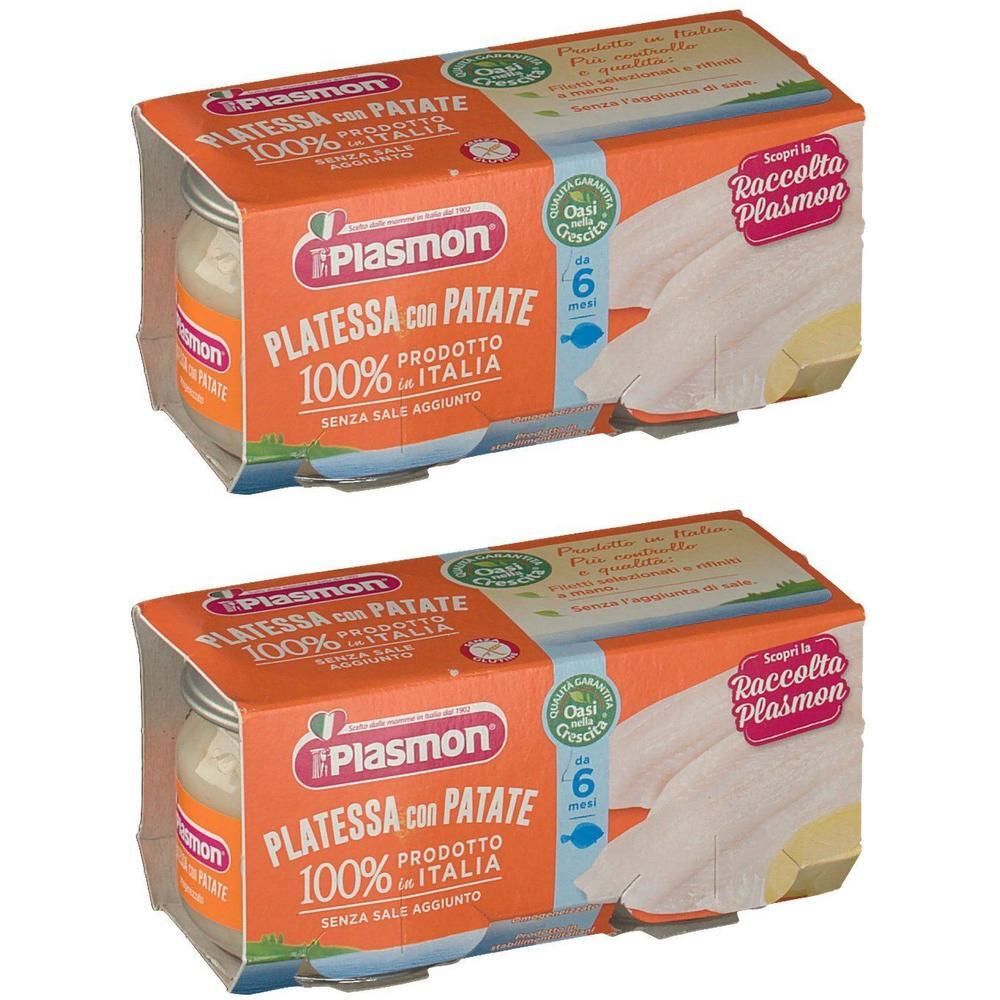 Plasmon® Omogeneizzato Platessa con Patate