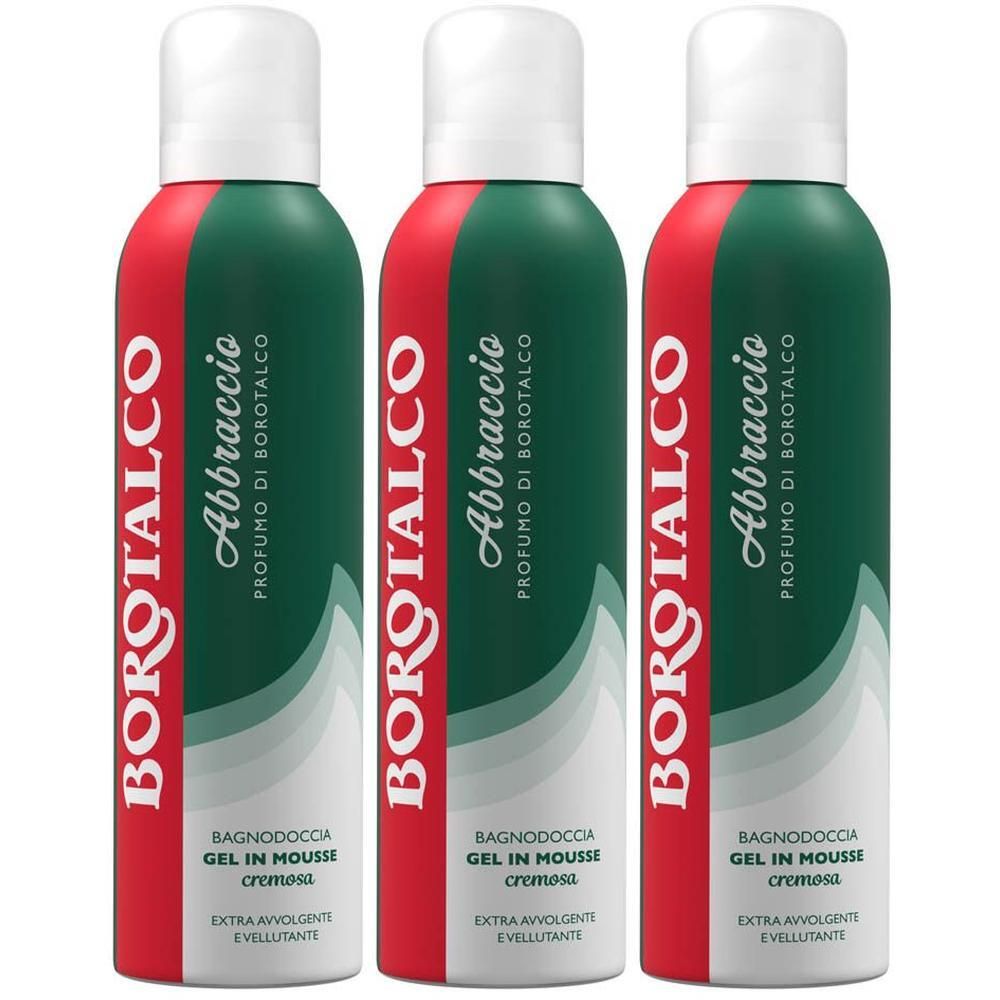 Borotalco® - Abbraccio Profumo di Borotalco®: gel in mousse cremosa extra avvolgente e vellutante