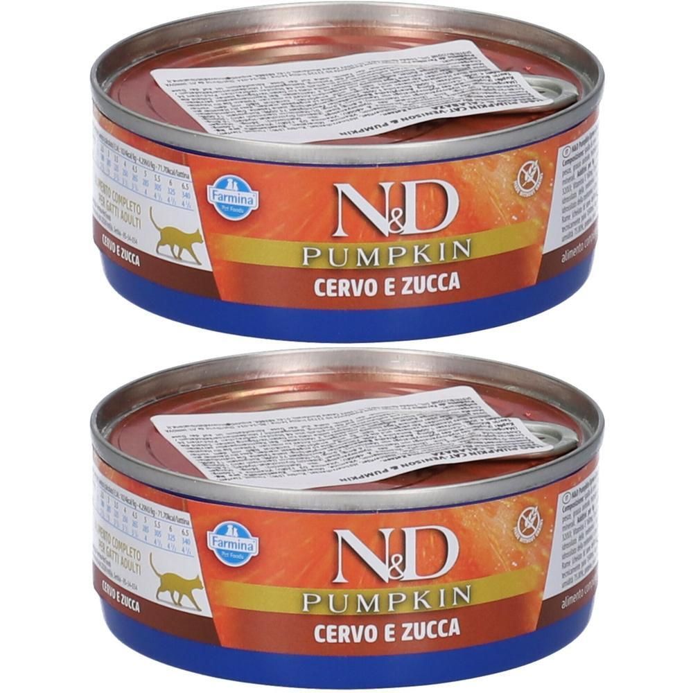 Farmina N&D Pumpkin con Cervo e Zucca Wet Food per Gatti Adult
