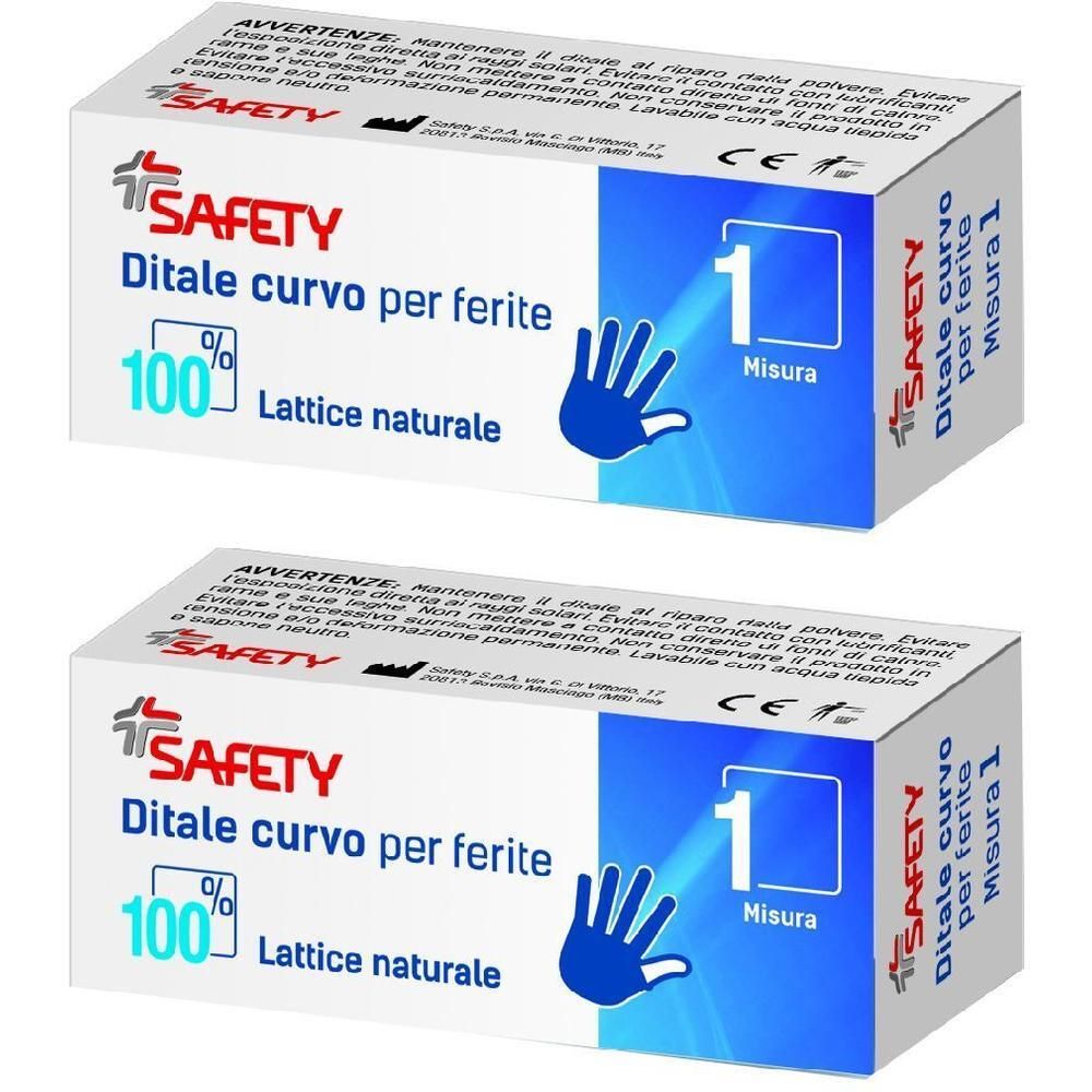 Safety Ditale in Lattice Curvo Taglia 2