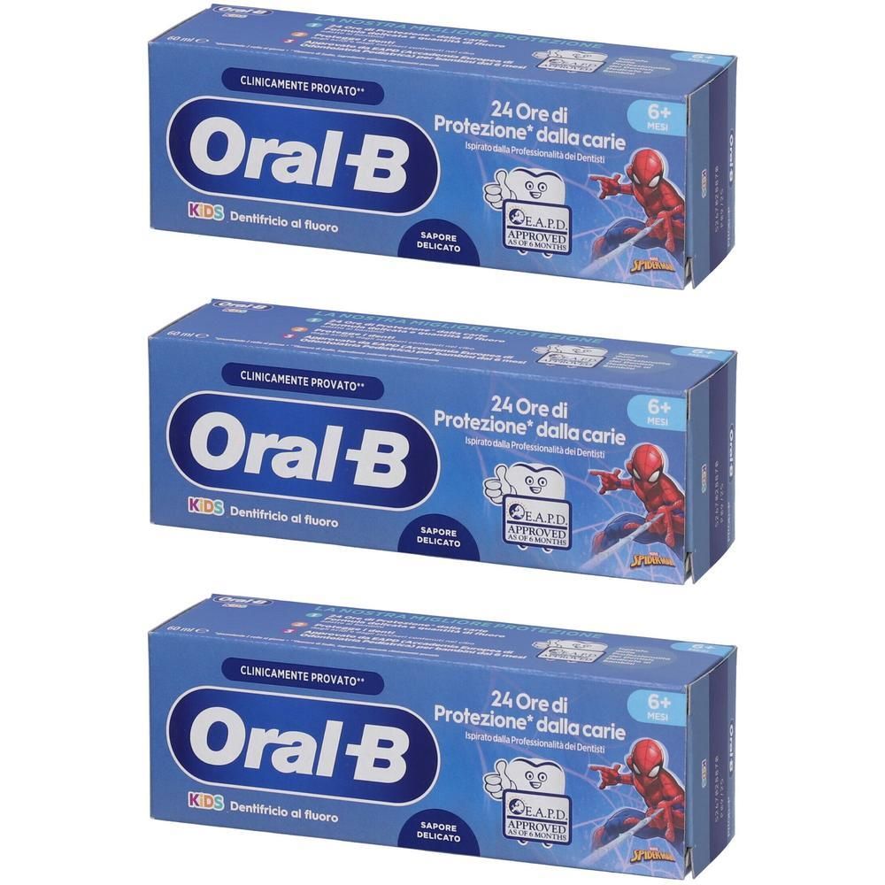 Oralb Dentifricio Kids Spiderman