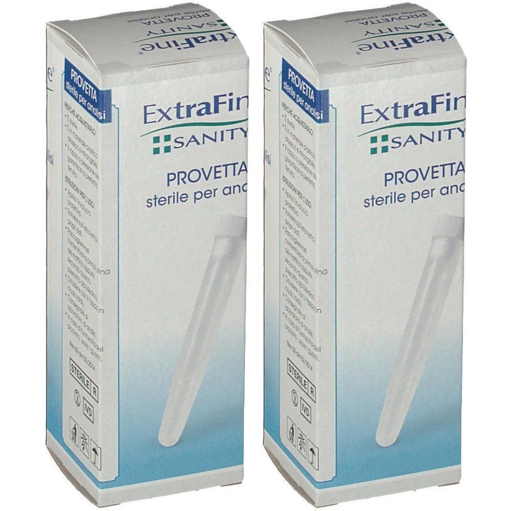 Extrafine® Sanity Provetta Sterile per Analisi