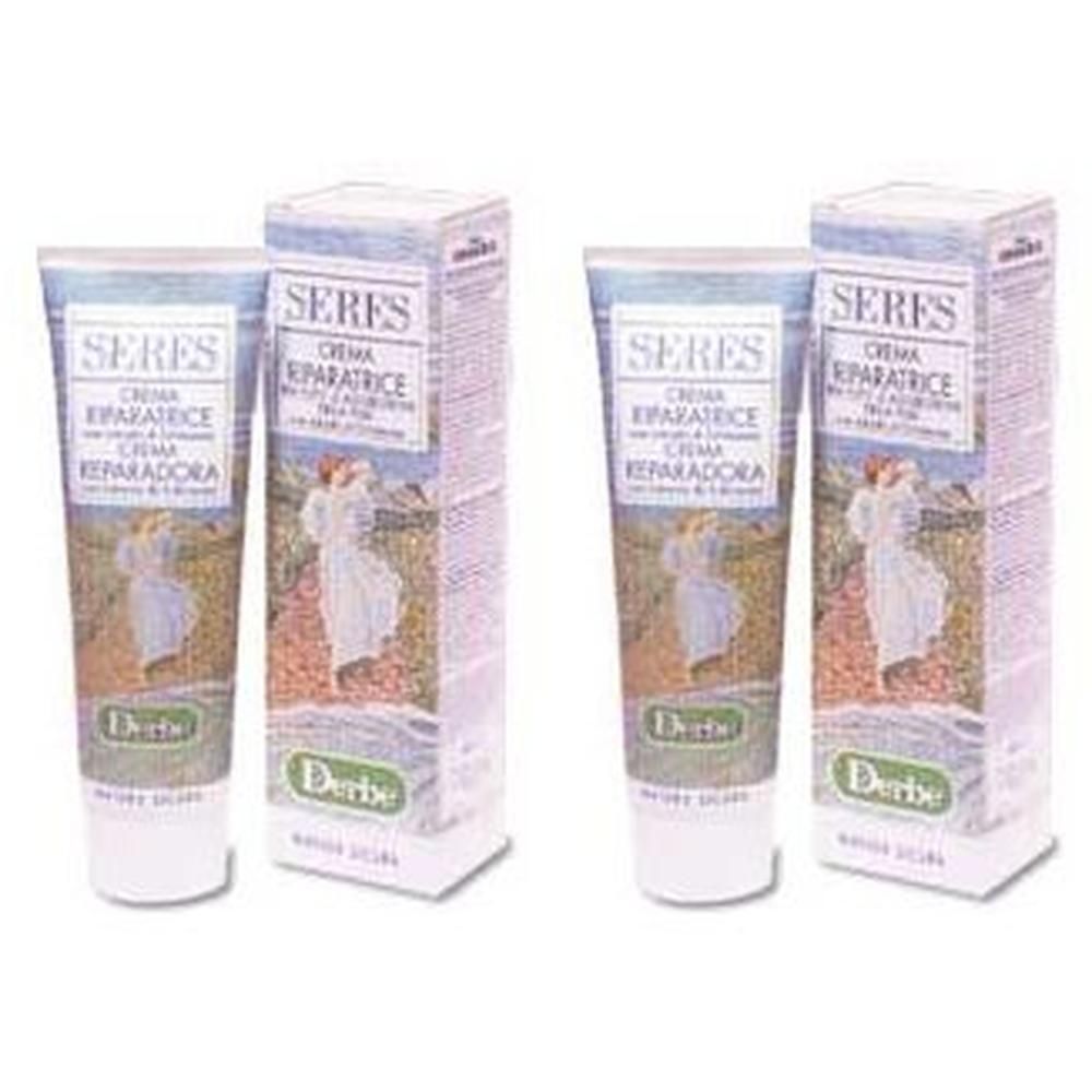 Due tubi e scatole di Seres Crema Riparatrice.