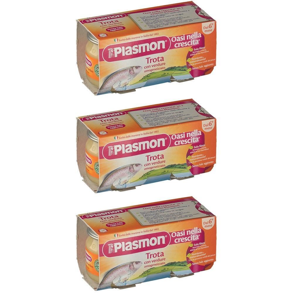 Plasmon® Omogeneizzato Trota con Verdure