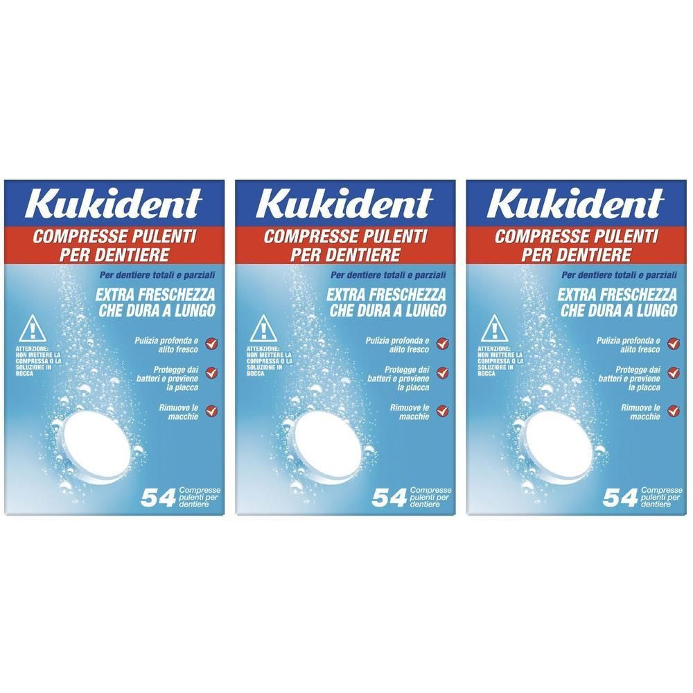 Kukident Compresse Pulenti per Dentiere