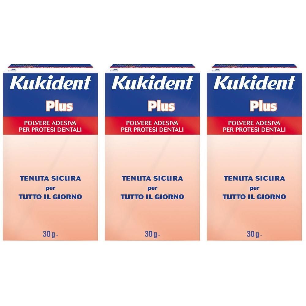 Kukident Plus Polvere adesiva per protesi dentali