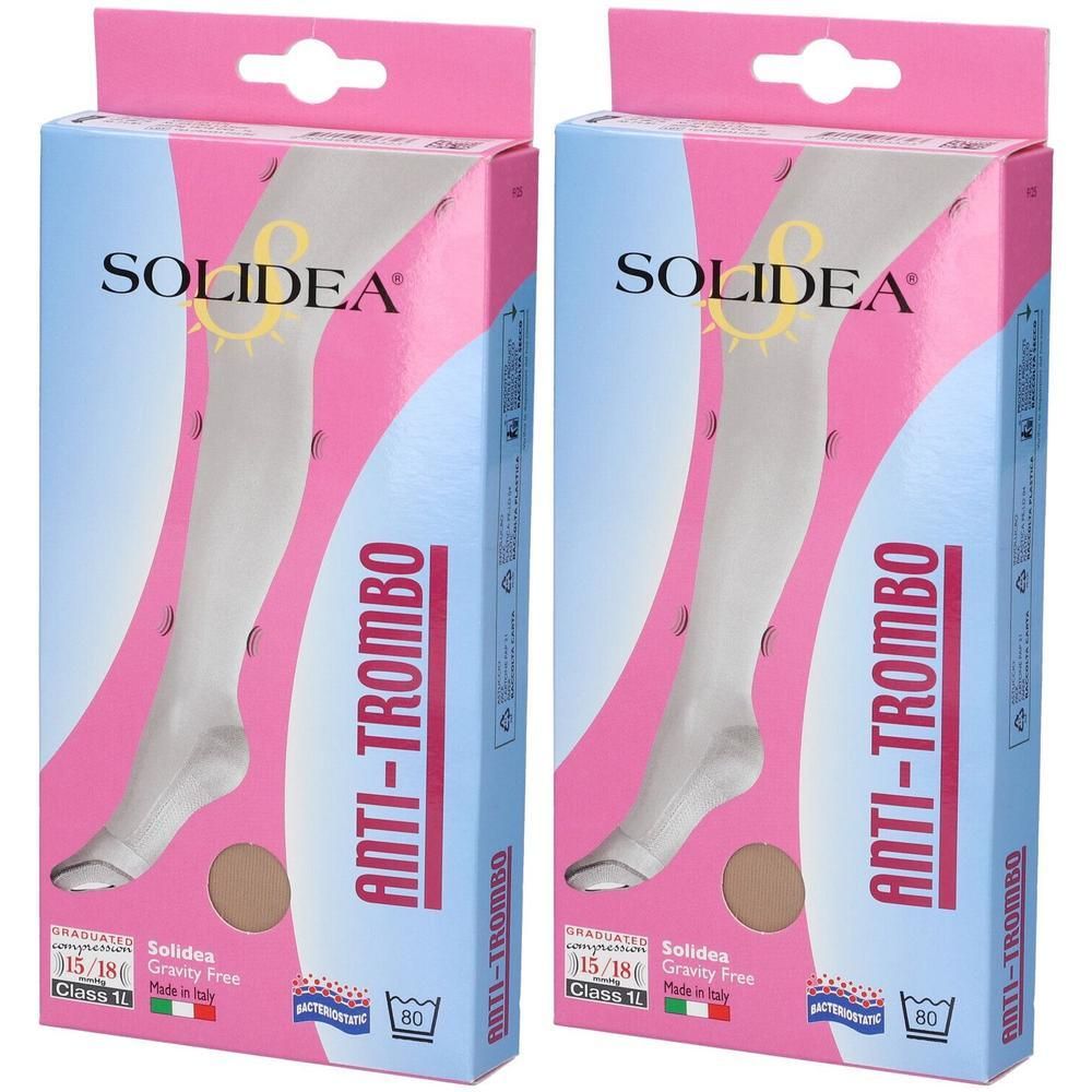 Calza Antitrombo Solidea Naturale Extra Large 1 Paio