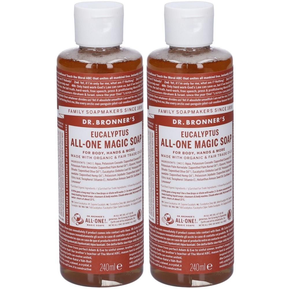 Dr. Bronner’s Sapone Liquido 18-In-1 all'Eucalypto 240 ml