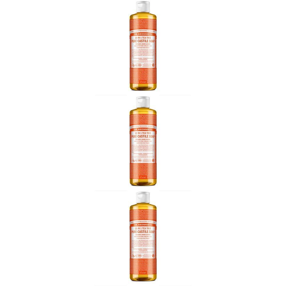 Dr. Bronner's Sapone Liquido Bio 18 in 1 Tea Tree