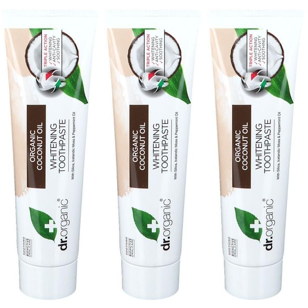 Dr. organic® Organic Coconut Oil Toothpaste