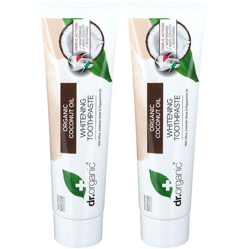 Dr. organic® Organic Coconut Oil Toothpaste